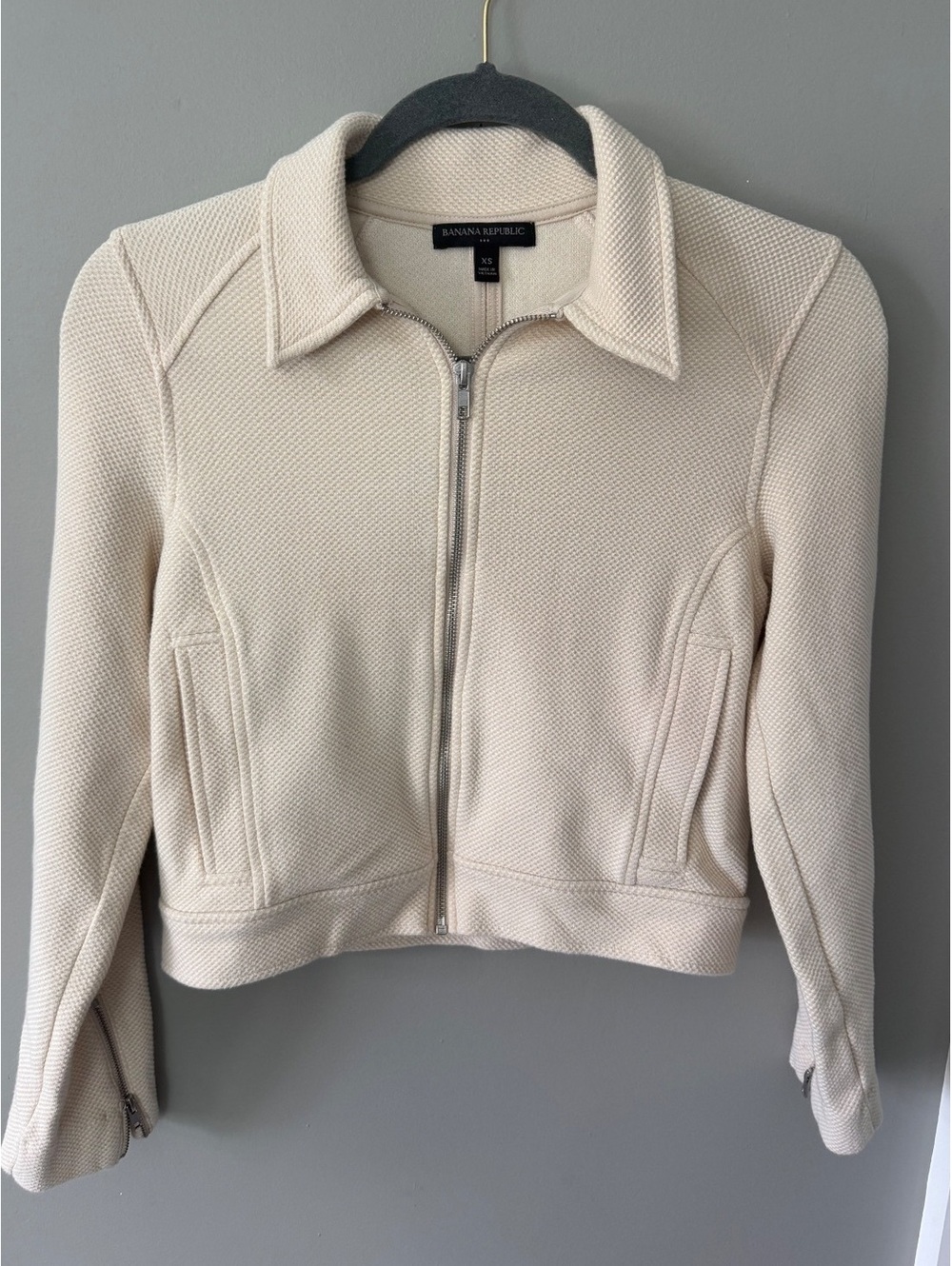 Banana Republic Knit Bomber Jacket